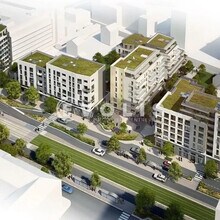 Grenoble - Vue aérienne  vue de carte