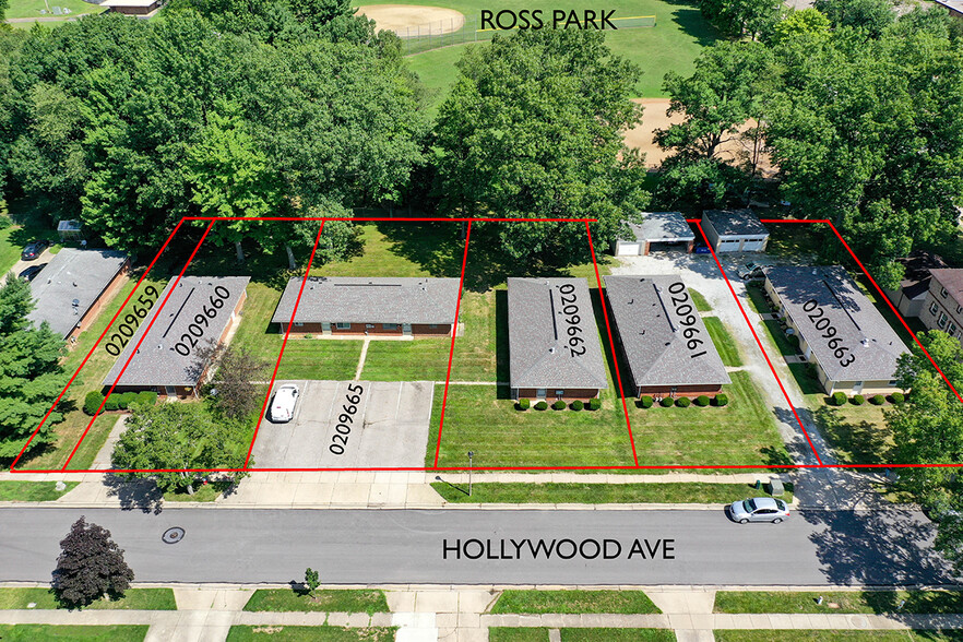 735-761 Hollywood Ave, Cuyahoga Falls, OH à vendre - Plan cadastral – Image 1 sur 12