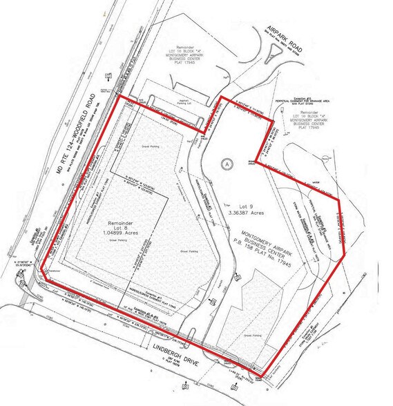 7635 Lindbergh Dr, Gaithersburg, MD à louer - Plan de site – Image 2 sur 5