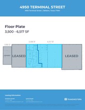 4950 Terminal St, Bellaire, TX à louer Plan d’étage– Image 1 sur 1