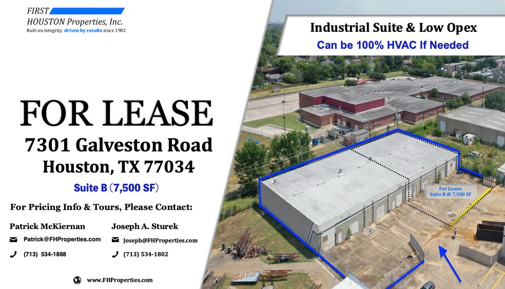 7301 Galveston Rd, Houston, TX à louer - Photo de l’immeuble – Image 1 sur 9