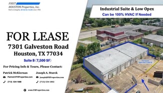 Plus de détails pour 7301 Galveston Rd, Houston, TX - Industriel/Logistique à louer