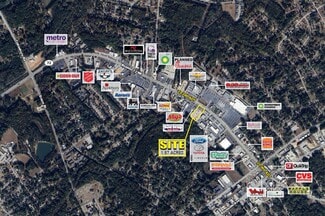 Plus de détails pour 1405 Bypass 72 NE, Greenwood, SC - Terrain à louer