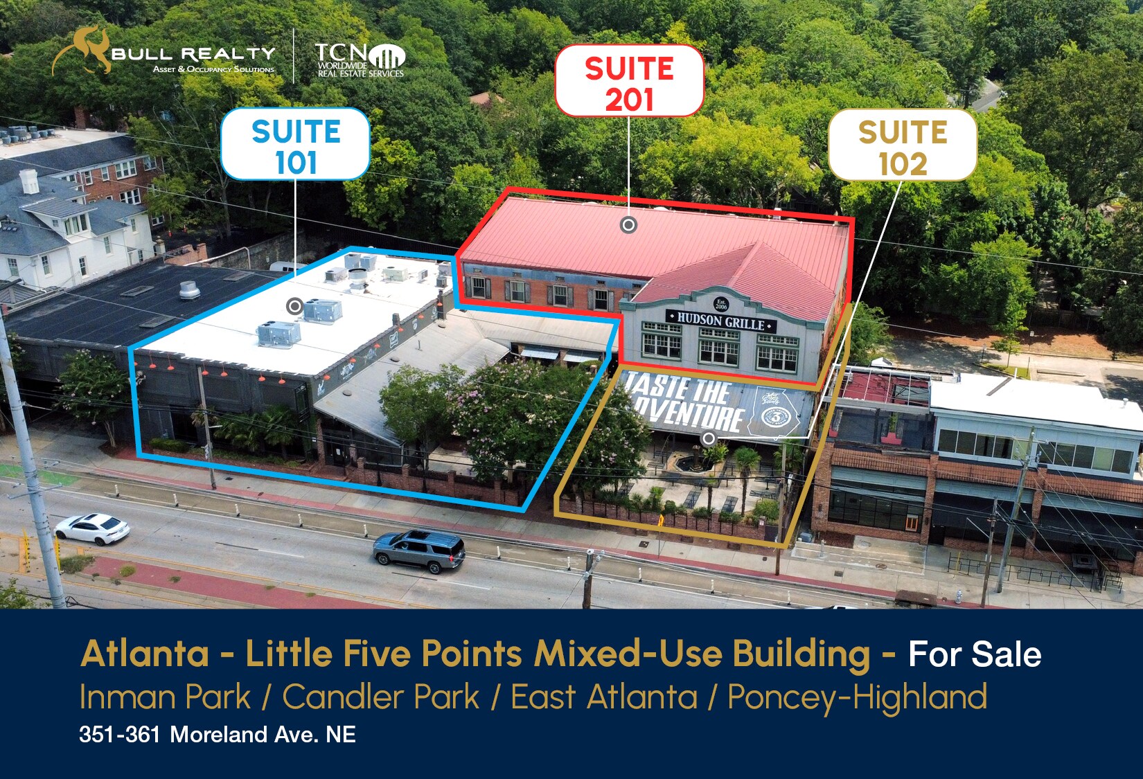 351-361 Moreland Ave, Atlanta, GA à vendre Photo de l’immeuble– Image 1 sur 32
