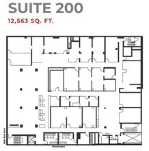 543-547 Yonge St, Toronto, ON à louer Plan d’étage– Image 1 sur 7