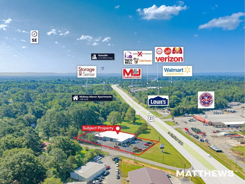 1998 US-31, Hartselle, AL à vendre - Photo de l’immeuble – Image 3 sur 3