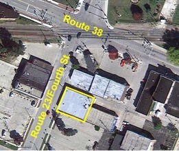 126 S 4th St, Dekalb, IL - VUE AÉRIENNE  vue de carte