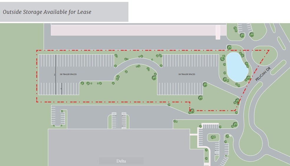 Pelican Drive & Southridge Pky, College Park, GA à louer - Plan de site – Image 3 sur 3
