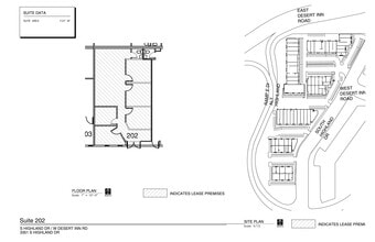 3281 Highland Dr, Las Vegas, NV à louer Plan de site– Image 1 sur 1