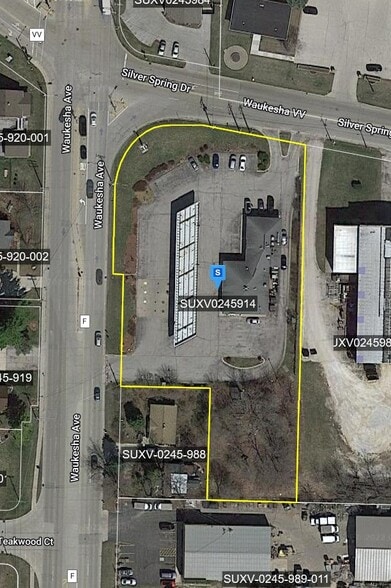 W232 N6116 Waukesha Ave, Sussex, WI à vendre - Plan cadastral – Image 2 sur 2