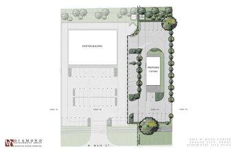 4414 W Main St, League City, TX à louer Plan de site– Image 2 sur 2