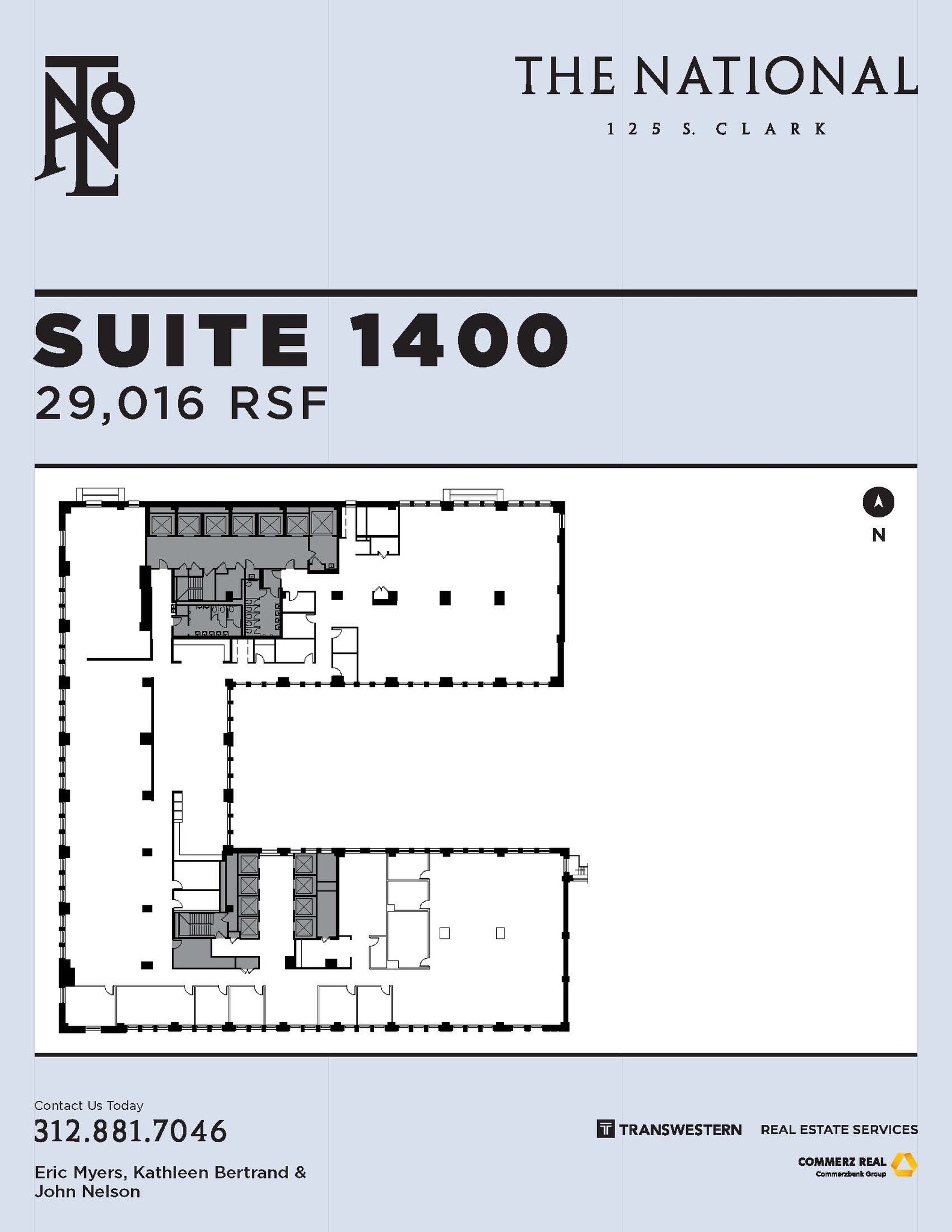 125 S Clark St, Chicago, IL à louer Plan d’étage– Image 1 sur 5