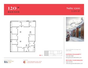 120 W Madison St, Chicago, IL à louer Plan d’étage– Image 1 sur 4