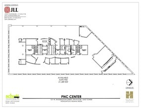 101-115 W Washington St, Indianapolis, IN à louer Plan d’étage– Image 1 sur 1