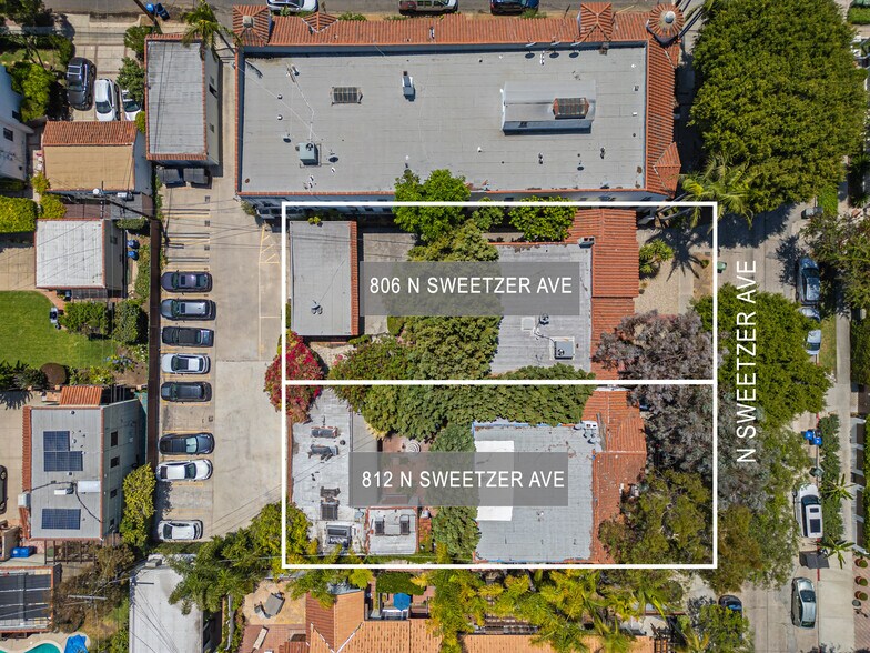 812 N Sweetzer Ave, Los Angeles, CA à vendre - Photo de l’immeuble – Image 2 sur 17