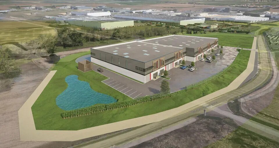 Local d’activités dans FRAGNES à louer - Photo de l’immeuble – Image 2 sur 3