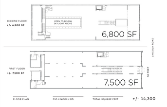 530 Lincoln Mall, Miami Beach, FL à louer Plan d’étage– Image 1 sur 1