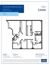 800 Peakwood Dr, Houston, TX à louer Plan d’étage– Image 1 sur 1