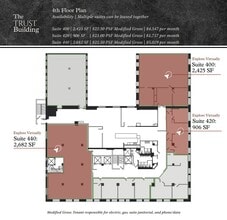 40 Pearl St NW, Grand Rapids, MI à louer Plan d’étage– Image 1 sur 1
