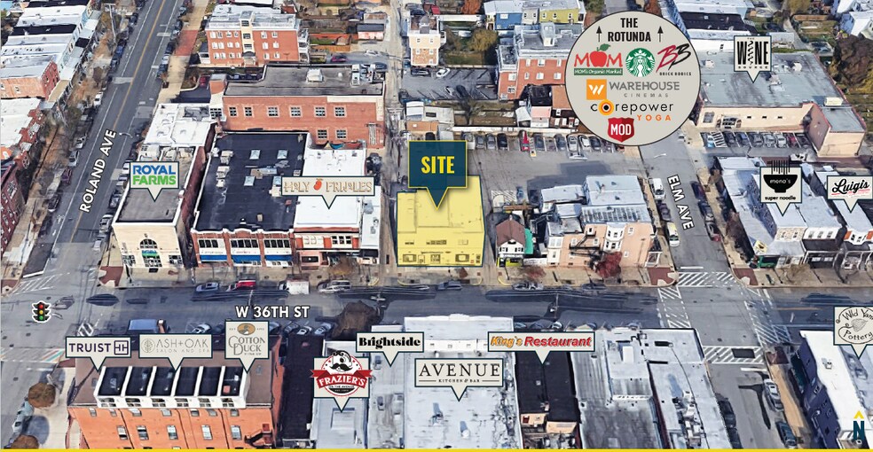 902-906 W 36th St, Baltimore, MD à louer - Aérien – Image 2 sur 5