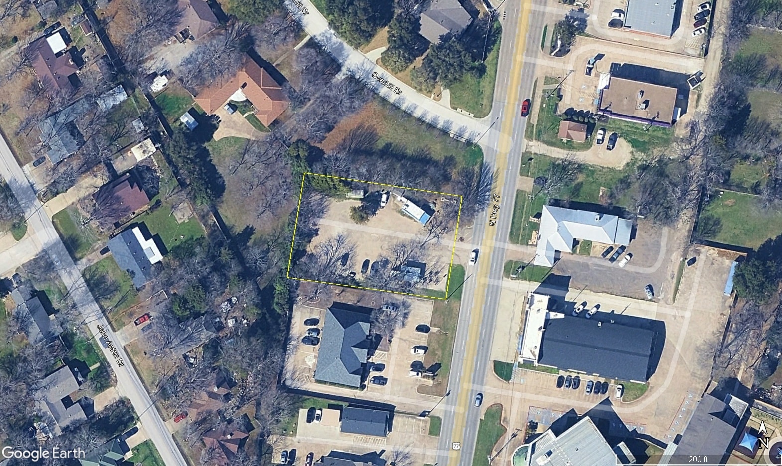 121 N Highway 77, Waxahachie, TX à vendre Aérien– Image 1 sur 3