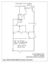 7700 E Iliff Ave, Denver, CO à louer Plan de site– Image 1 sur 1