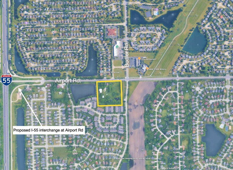 22025-22045 W Lockport Rd, Plainfield, IL à vendre - Photo de l’immeuble – Image 2 sur 3