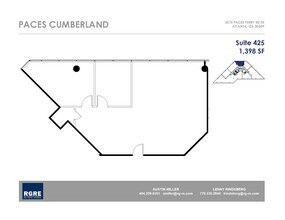 2675 Paces Ferry Rd SE, Atlanta, GA à louer Plan d’étage– Image 1 sur 1