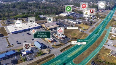 707 Boll Weevil Cir, Enterprise, AL - Vue aérienne  vue de carte - Image1