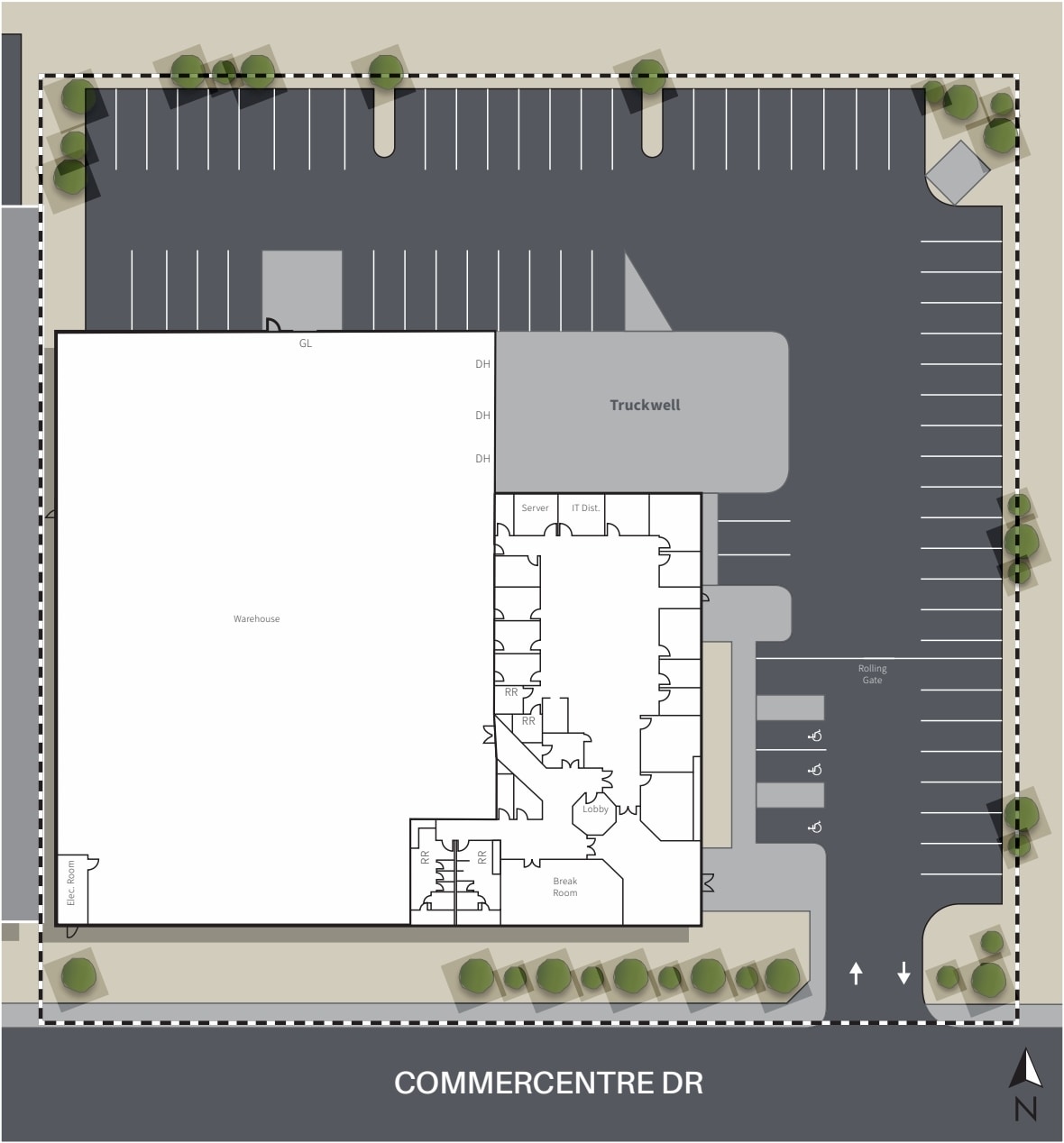 25901 Commercentre Dr, Lake Forest, CA à louer Plan de site– Image 1 sur 1