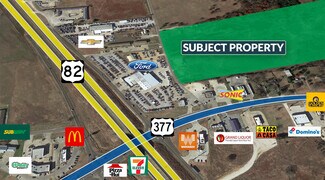 Plus de détails pour Anderson Rd, Whitesboro, TX - Local commercial à louer