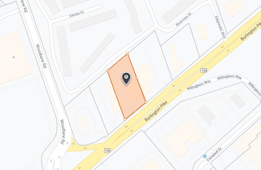 4371 Route 130, Edgewater Park, NJ à louer - Plan cadastral – Image 2 sur 4