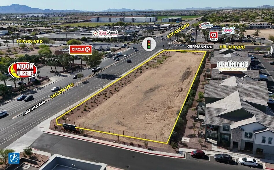 NWC of Arizona & Germann Rd, Chandler, AZ à vendre - Photo de l’immeuble – Image 3 sur 3