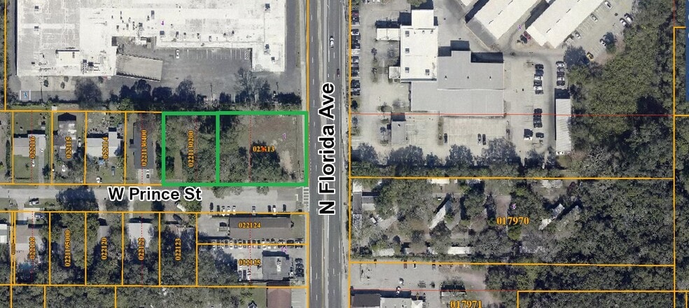 105-109 W Prince St, Tampa, FL à louer - Aérien – Image 3 sur 7