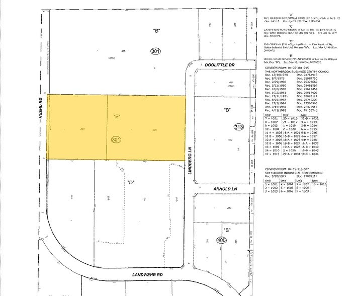 515 Huehl Rd, Northbrook, IL à louer - Plan cadastral – Image 2 sur 5