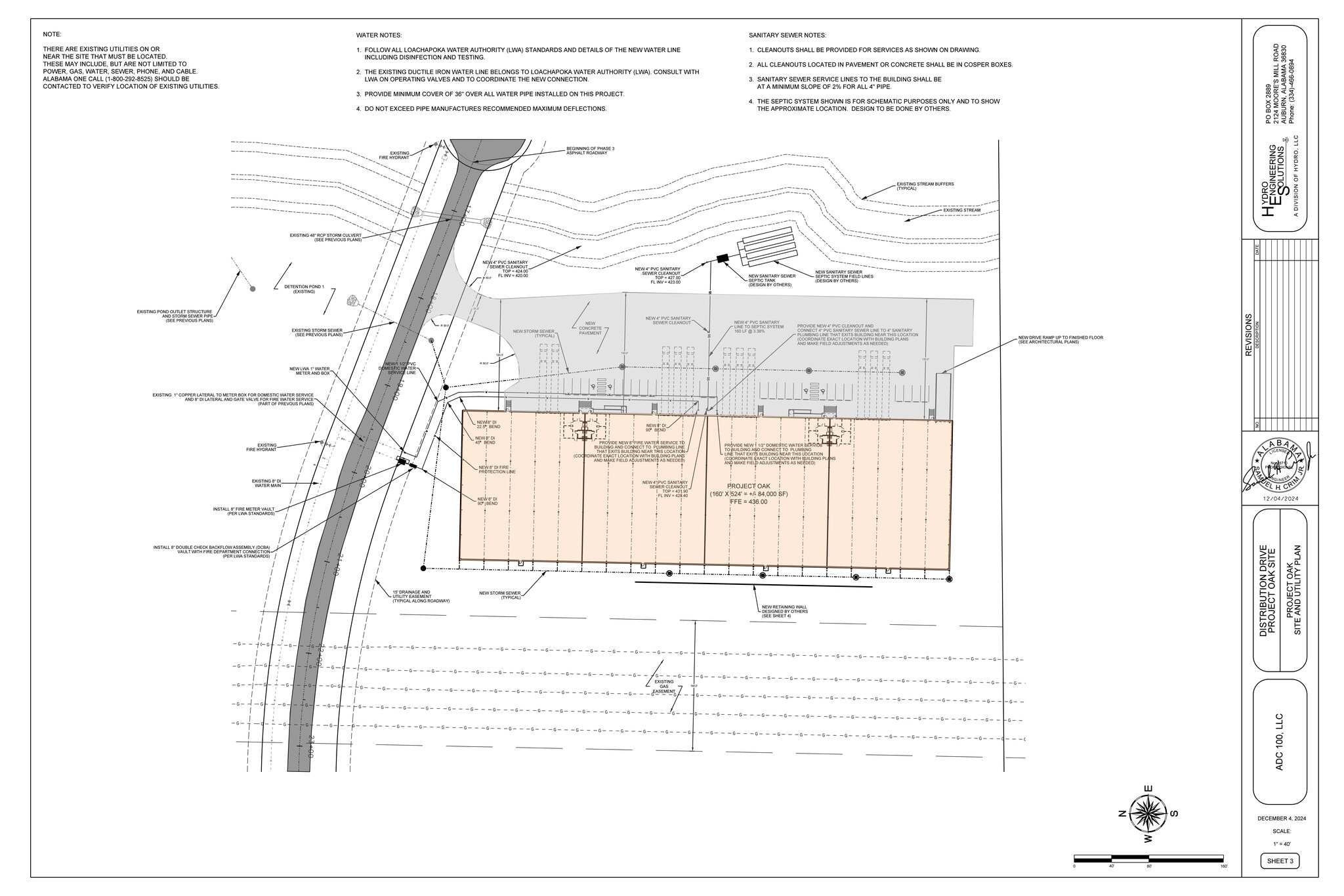 314 Lee 2231 Rd, Auburn, AL à louer Plan de site– Image 1 sur 6