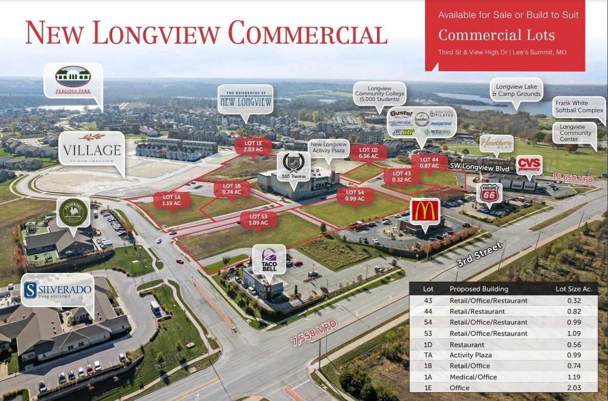431 SW Longview Blvd, Lee's Summit, MO à vendre Photo principale– Image 1 sur 2