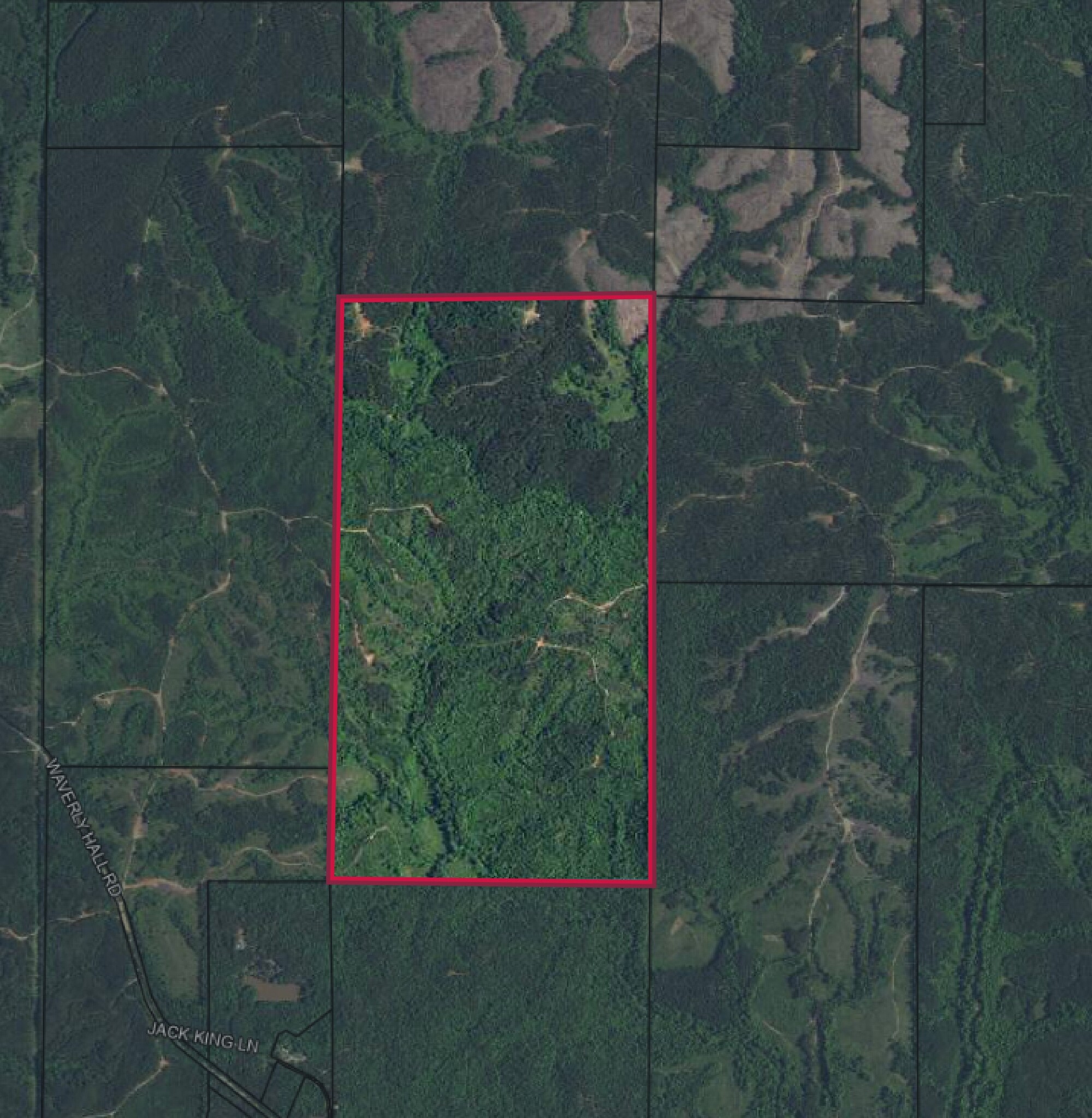 Talbot County Tract 32027, Box Springs, GA à vendre Aérien– Image 1 sur 2