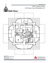 1650 Market St, Philadelphia, PA à louer Plan d’étage– Image 1 sur 1