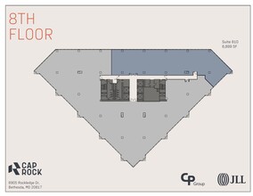 6903 Rockledge Dr, Bethesda, MD à louer Plan d’étage– Image 1 sur 1