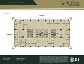 717 N Harwood St, Dallas, TX à louer Plan d’étage– Image 1 sur 1