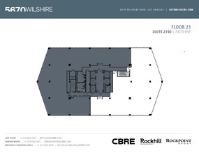 5670 Wilshire Blvd, Los Angeles, CA à louer Plan d’étage– Image 1 sur 1