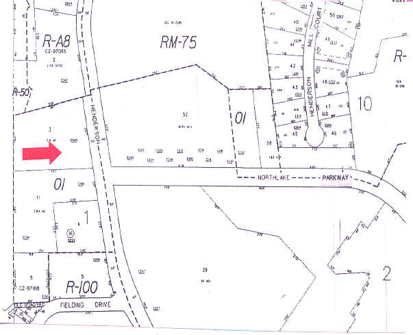 2300 Henderson Mill Rd NE, Atlanta, GA à vendre - Plan cadastral – Image 3 sur 9