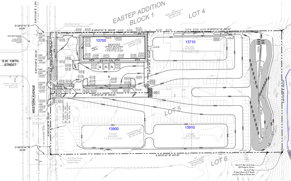 13910 Western Ave, Oklahoma City, OK à louer - Plan cadastral – Image 3 sur 5