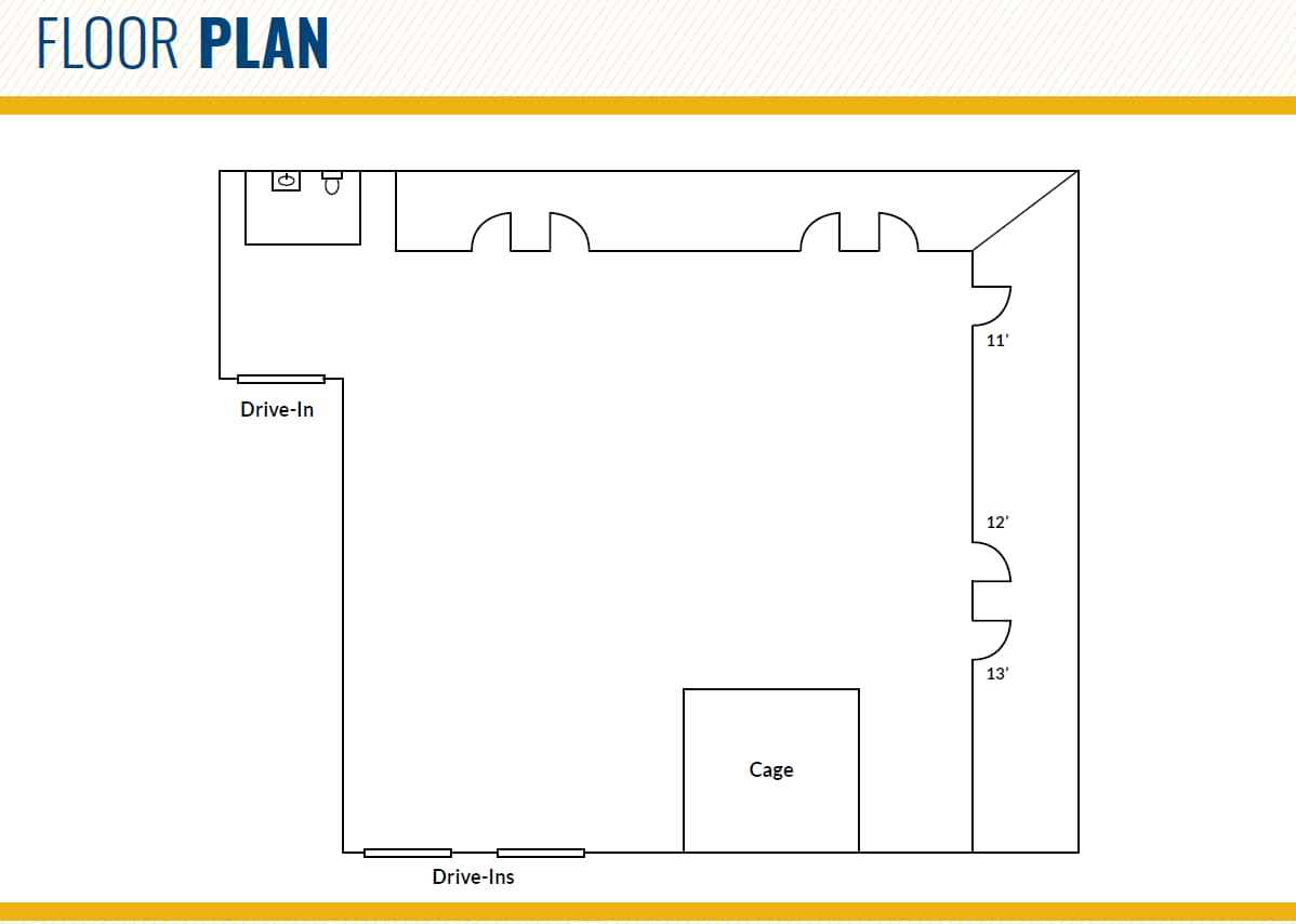 7600 Penn Belt Pl, District Heights, MD à louer Plan d’étage– Image 1 sur 5
