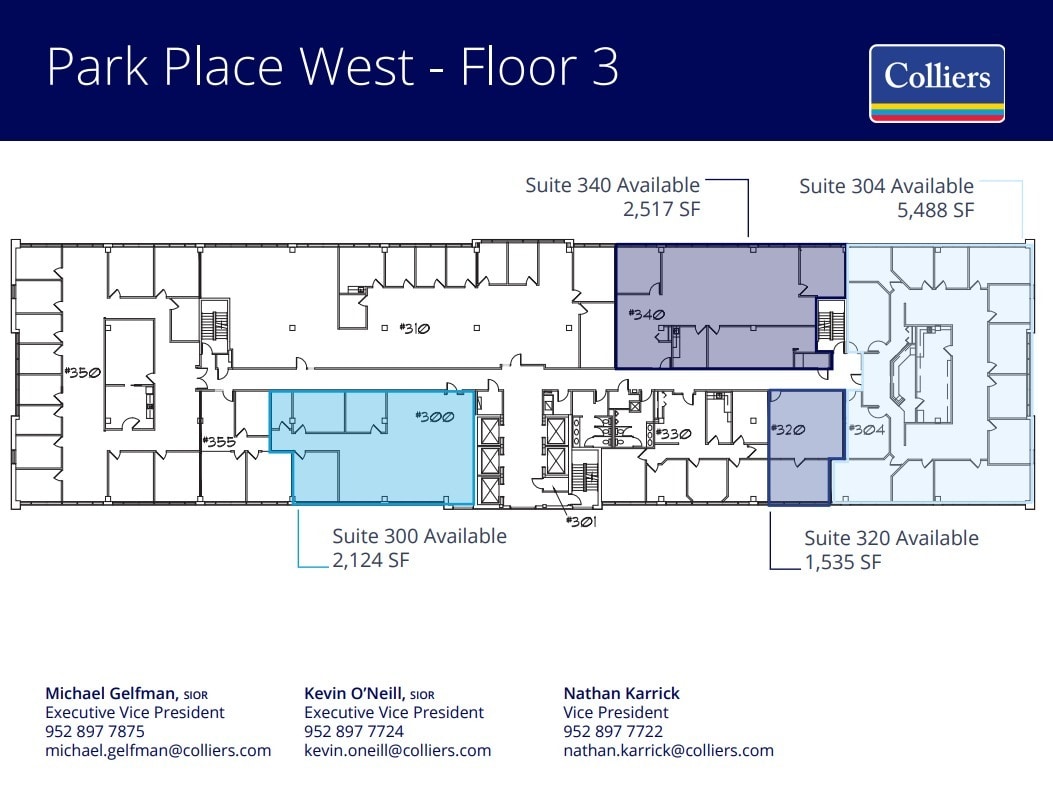 6465 Wayzata Blvd, Saint Louis Park, MN à louer Plan d’étage– Image 1 sur 1