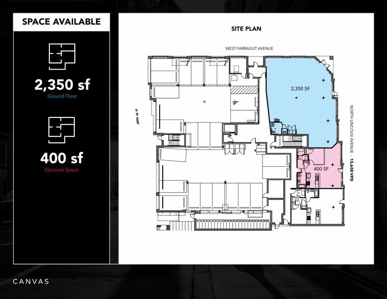 5216 N Lincoln Ave, Chicago, IL à louer - Plan de site – Image 2 sur 2