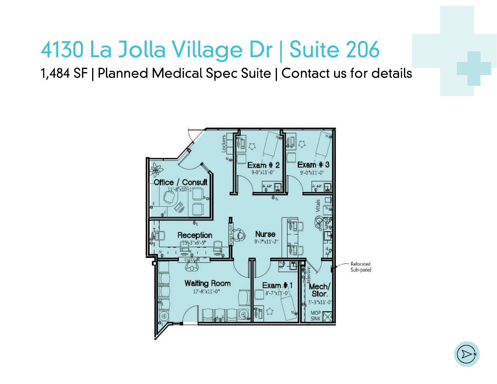 4150 Regents Park Row, La Jolla, CA à louer Plan d’étage– Image 1 sur 1