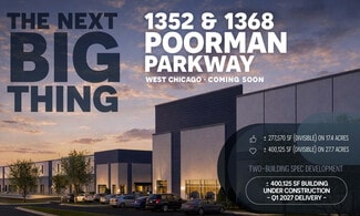 Plus de détails pour 1368 Poorman Pky, West Chicago, IL - Industriel/Logistique à louer