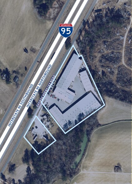 798 George Perry Lee Rd, Dunn, NC à vendre - Plan de site – Image 2 sur 3